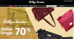 Desktop Screenshot of phillipejourdan.com